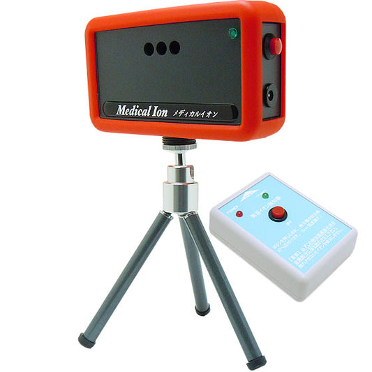 MI-1000-S-RED: 大量＆小型 マイナスイオン発生器 メディカルイオン ミニ イオン検知器あり レッド